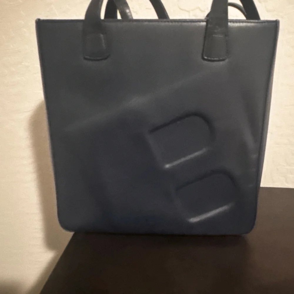 Bally Navy Men's Briefcase